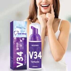 V34 sérum clareador dental: Hismile V34
