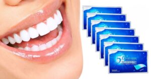 Fita roxa clareadora dental: Fita roxa para clarear os dentes 3D WHITE