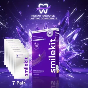 fita clareadora dental roxa: hismile v34 fita roxa clareadora